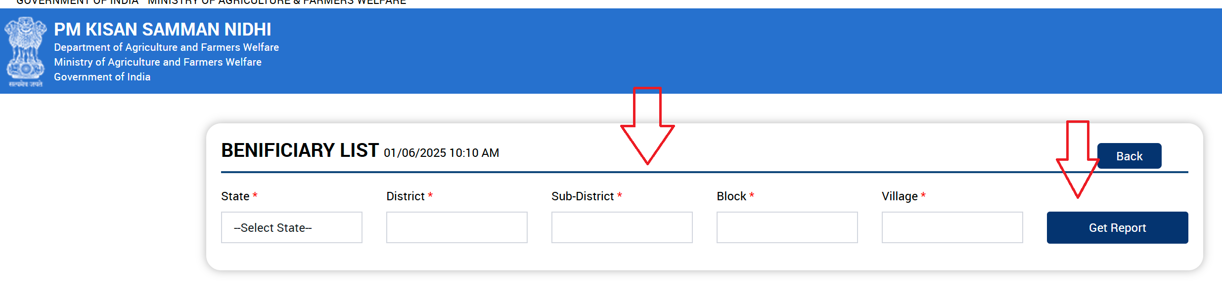 PM KIsan Beneficiary List