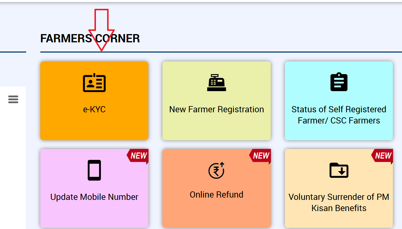 PM Kisan e-KYC