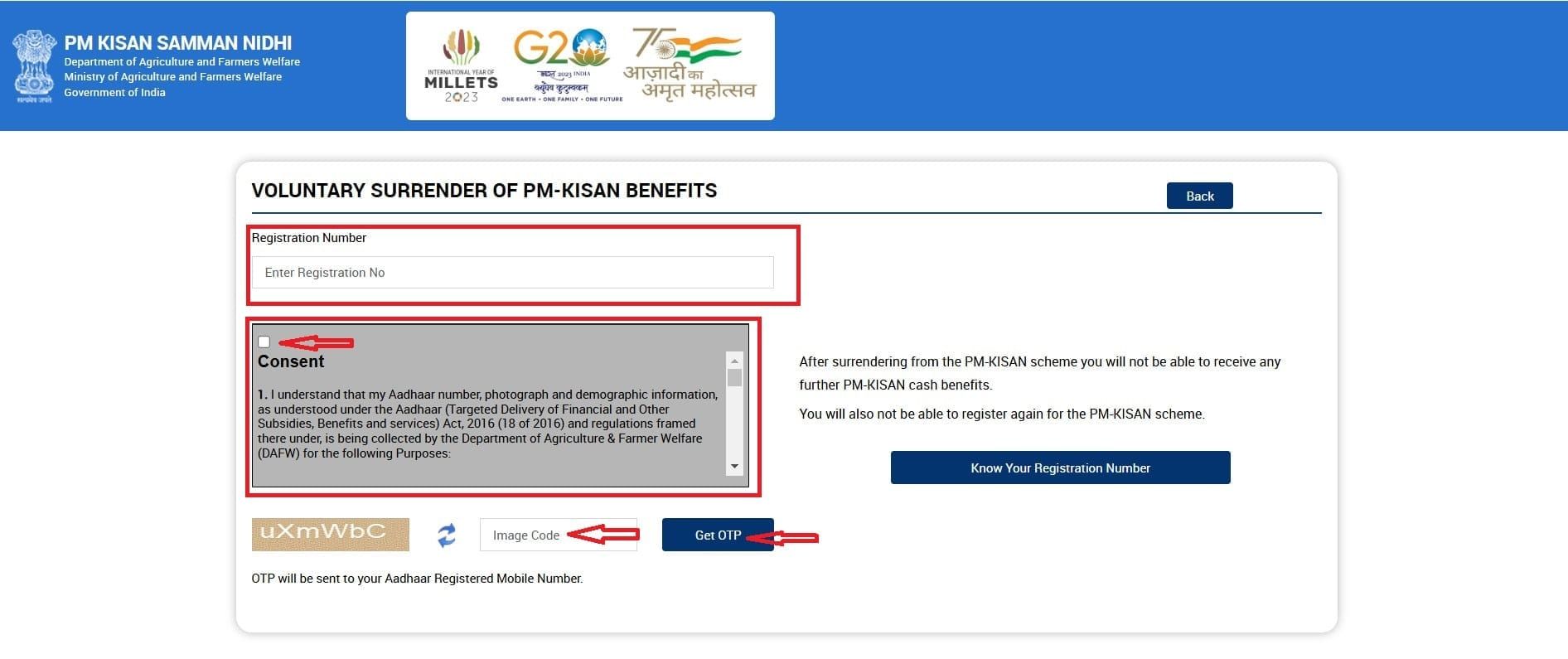 Voluntary-Surrender-of-PM-KISAN